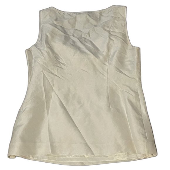 Kate Spade Tank Top with Floral Neckline Size Small - Picture 2 of 4